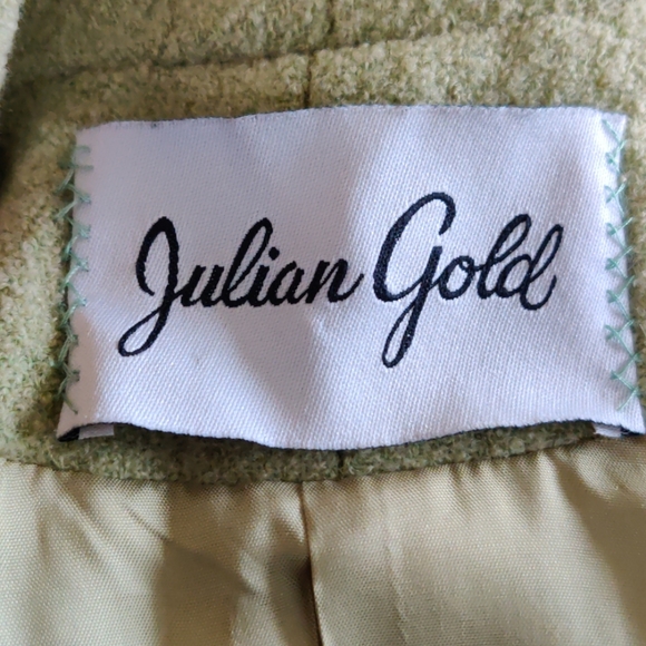 Julian Gold Lime Green Blazer - Picture 5 of 8